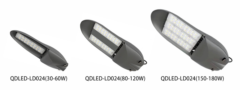 (QDLED-LD024)新款帶光感器模組LED路燈頭系列圖片